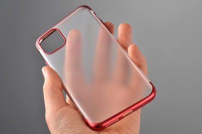 Apple iPhone 11 Pro Case Zore Matte Dört Köşeli Lazer Silicon Cover - 3