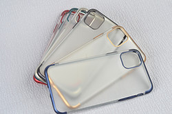 Apple iPhone 11 Pro Case Zore Matte Dört Köşeli Lazer Silicon Cover - 4