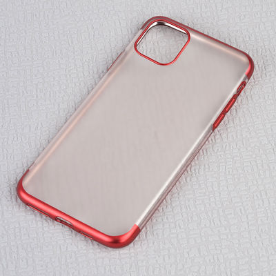 Apple iPhone 11 Pro Case Zore Matte Dört Köşeli Lazer Silicon Cover - 7