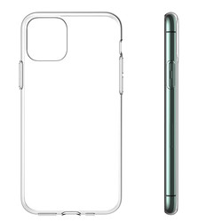 Apple iPhone 11 Pro Max Benks Magic Glitz Ultra-Thin Transparent Protective Soft Kapak - 5