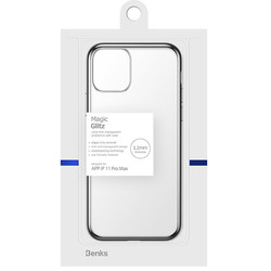 Apple iPhone 11 Pro Max Benks Magic Glitz Ultra-Thin Transparent Protective Soft Kapak - 12