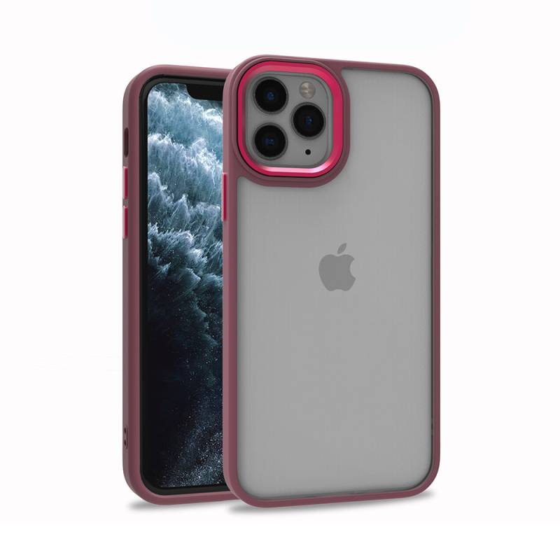 Apple iPhone 11 Pro Max Case Zore Flora Cover - 1