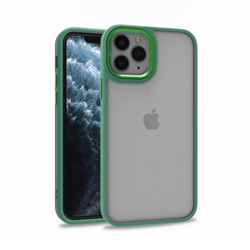 Apple iPhone 11 Pro Max Case Zore Flora Cover - 4