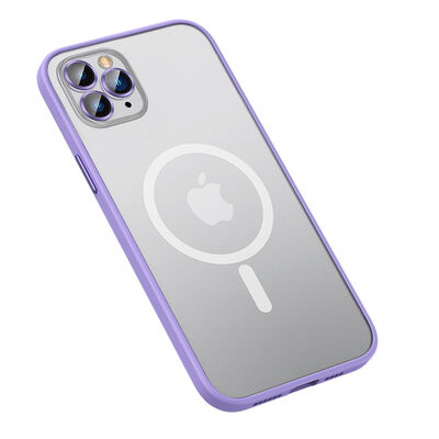 Apple iPhone 11 Pro Max Case Zore Mokka Wireless Cover - 8