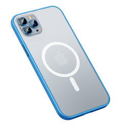 Apple iPhone 11 Pro Max Case Zore Mokka Wireless Cover - 4