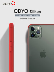 Apple iPhone 11 Pro Max Case Zore Odyo Silicon - 5