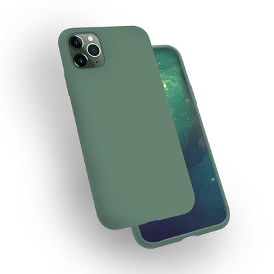 Apple iPhone 11 Pro Max Case Zore Silk Silicon - 12