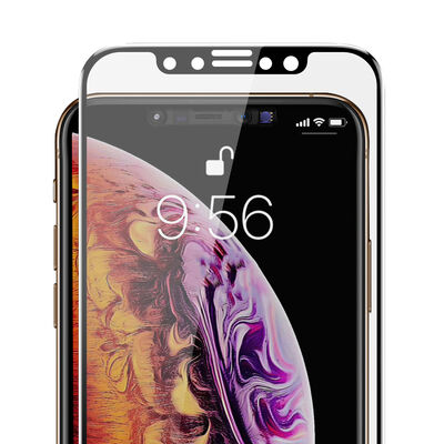 Apple iPhone 11 Pro Max Davin 5D Privacy Cam Ekran Koruyucu - 4
