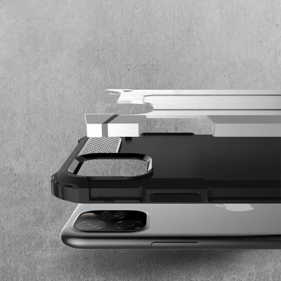 Apple iPhone 11 Pro Max Kılıf Zore Crash Silikon Kapak - 5