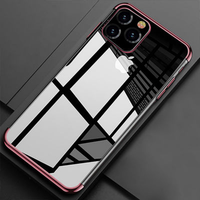 Apple iPhone 11 Pro Max Kılıf Zore Dört Köşeli Lazer Silikon Kapak - 13