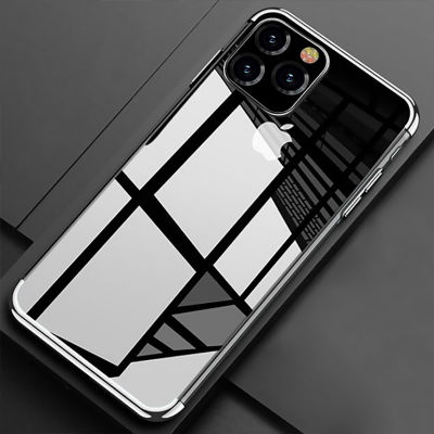 Apple iPhone 11 Pro Max Kılıf Zore Dört Köşeli Lazer Silikon Kapak - 14