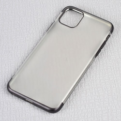 Apple iPhone 11 Pro Max Case Zore Matte Dört Köşeli Lazer Silicon Cover - 5