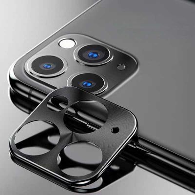 Apple iPhone 11 Pro Max Zore Metal Kamera Koruyucu - 1