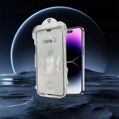 Apple iPhone 11 Pro Max Zore 5D Magic Glass Glass Screen Protector with Easy Application Tool - 7