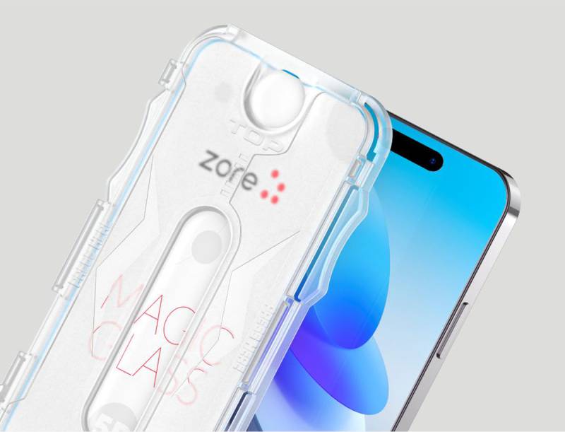 Apple iPhone 11 Pro Max Zore 5D Magic Glass Glass Screen Protector with Easy Application Tool - 3