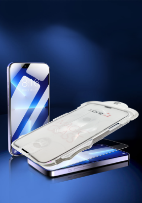 Apple iPhone 11 Pro Max Zore Kolay Uygulama Aparatlı 5D Magic Glass Cam Ekran Koruyucu - 5