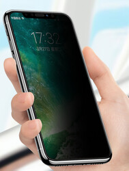 Apple iPhone 11 Pro Zore Anti-Dust Privacy Temperli Ekran Koruyucu - 11