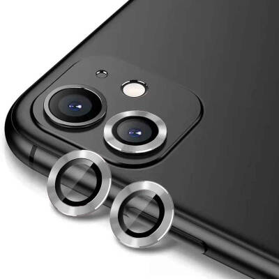 Apple iPhone 11 Zore CL-12 Premium Safir Parmak İzi Bırakmayan Anti-Reflective Kamera Lens Koruyucu - 4