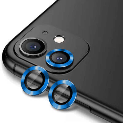 Apple iPhone 11 Zore CL-12 Premium Safir Parmak İzi Bırakmayan Anti-Reflective Kamera Lens Koruyucu - 7