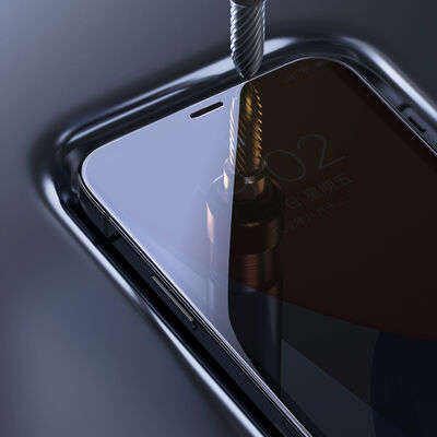 Apple iPhone 12 Benks 0.3mm V Pro Dust Full Curved Proof Ekran Koruyucu - 3