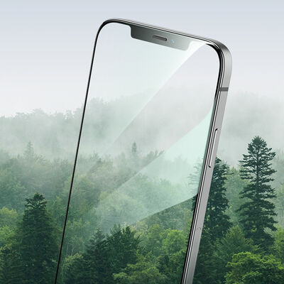 Apple iPhone 12 ​​​​Benks 0.3mm V Pro Dust Proof Green Light Ekran Koruyucu - 7