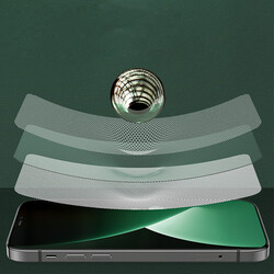 Apple iPhone 12 ​​​​Benks 0.3mm V Pro Dust Proof Green Light Ekran Koruyucu - 6