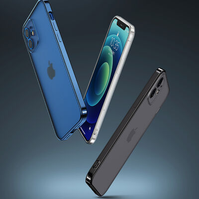 Apple iPhone 12 Benks Matte Electroplated TPU Kapak - 7