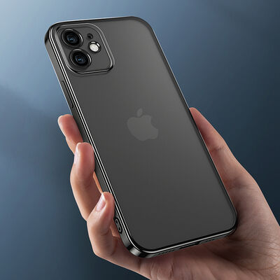 Apple iPhone 12 Benks Matte Electroplated TPU Kapak - 3