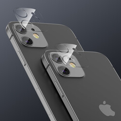 Apple iPhone 12 Benks Soft Kamera Lens Koruyucu Cam - 3