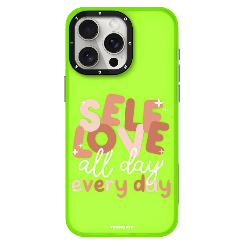 Apple iPhone 12 Case Bethany Green Designed Youngkit Sweet Language Cover - 5