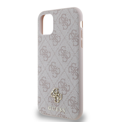 Apple iPhone 12 Case Guess Original Licensed Small 4G Classic Cover Magsafe Charging Feature - 23