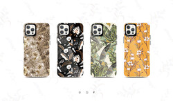 Apple iPhone 12 Case Kajsa Botanic Cover - 3