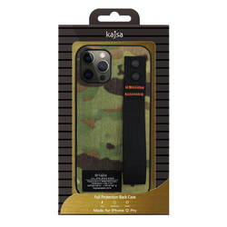 Apple iPhone 12 Case Kajsa Cordura Series Military Cover - 2