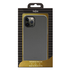 Apple iPhone 12 Case ​Kajsa Litchi Cover - 3