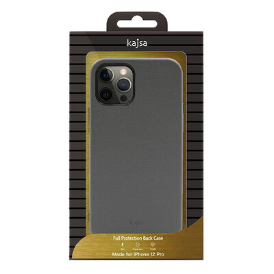 Apple iPhone 12 Case ​Kajsa Litchi Cover - 3
