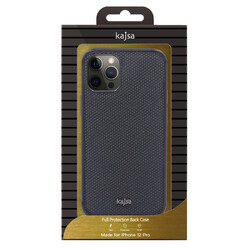 Apple iPhone 12 Case Kajsa Preppie Series Dark Cover - 4