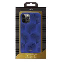 Apple iPhone 12 Case Kajsa Splendid Series 3D Cube Cover - 2