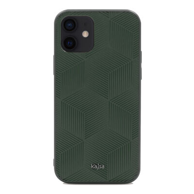 Apple iPhone 12 Case Kajsa Splendid Series 3D Cube Cover - 7