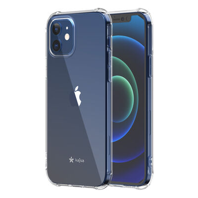 Apple iPhone 12 Case Kajsa Transparent Cover - 8