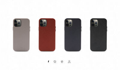 Apple iPhone 12 Case ​Kajsa Woven Cover - 2