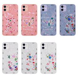 Apple iPhone 12 Case Patterned Hard Silicone Zore Mumila Cover - 2