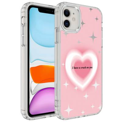 Apple iPhone 12 Case With Airbag Shiny Design Zore Mimbo Cover - 1