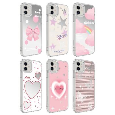 Apple iPhone 12 Case With Airbag Shiny Design Zore Mimbo Cover - 2
