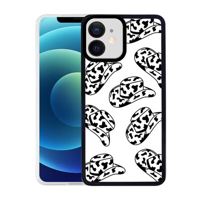 Apple iPhone 12 Case Zore M-Fit Patterned Cover - 7