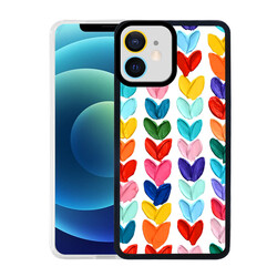 Apple iPhone 12 Case Zore M-Fit Patterned Cover - 8