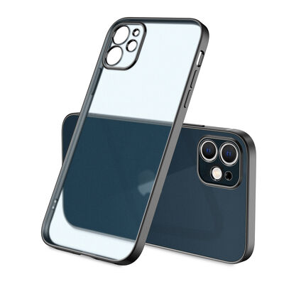 Apple iPhone 12 Case Zore Matte Gbox Cover - 1