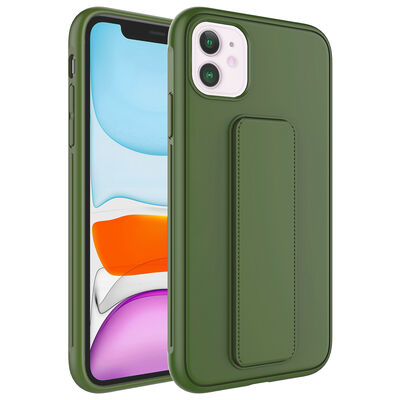 Apple iPhone 12 Case Zore Qstand Cover - 8
