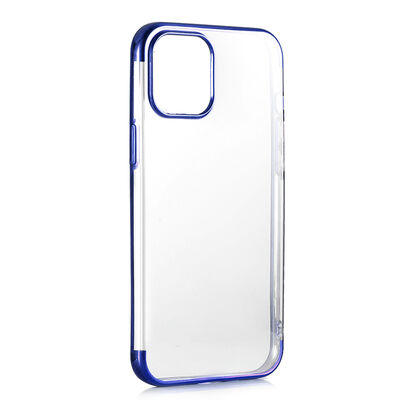 Apple iPhone 12 Case Zore Dört Köşeli Lazer Silicon Cover - 7