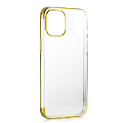 Apple iPhone 12 Case Zore Dört Köşeli Lazer Silicon Cover - 8