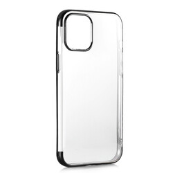 Apple iPhone 12 Case Zore Dört Köşeli Lazer Silicon Cover - 9